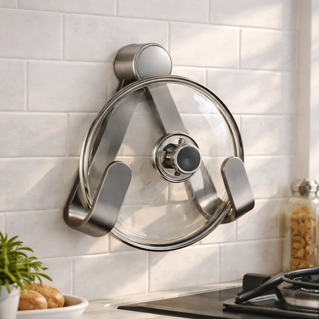 Lustra-Vivacosh® Multi-Function Suction Cup Lid Holder