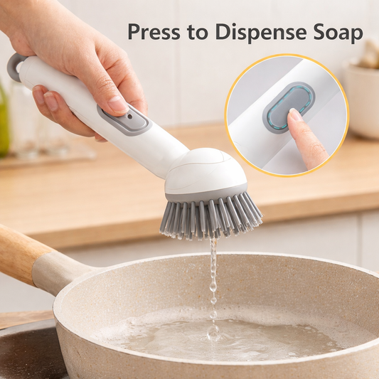 Lustra-Vivacosh® Auto-Dispensing Multi-Function Dish Brush