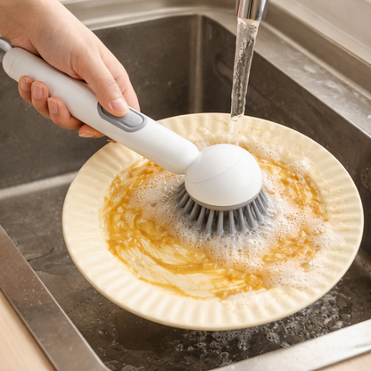 Lustra-Vivacosh® Auto-Dispensing Multi-Function Dish Brush