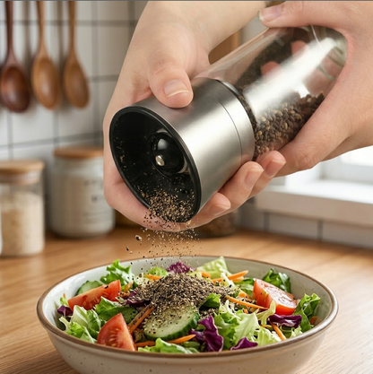 Lustra-Vivacosh® Adjustable Spice Grinder – Fresh Grind for Better Flavor
