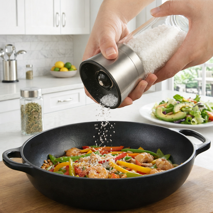 Lustra-Vivacosh® Adjustable Spice Grinder – Fresh Grind for Better Flavor