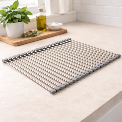 Lustra-Vivacosh® Foldable Sink Drying Rack–Space-Saving Kitchen Essential