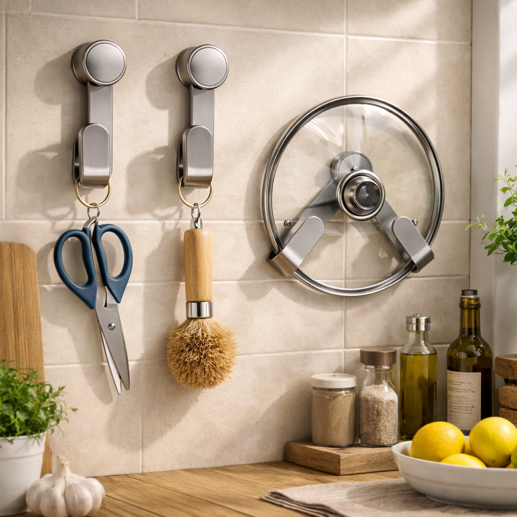 Lustra-Vivacosh® Multi-Function Suction Cup Lid Holder
