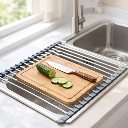 Lustra-Vivacosh® Foldable Sink Drying Rack–Space-Saving Kitchen Essential